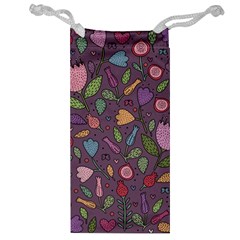 Floral Pattern Jewelry Bag