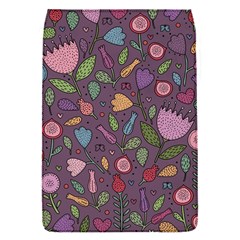 Floral Pattern Removable Flap Cover (s) by Valentinaart