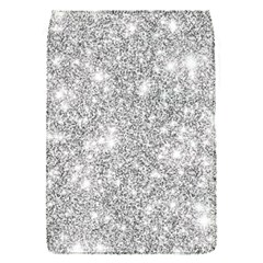 Silver And White Glitters Metallic Finish Party Texture Background Imitation Removable Flap Cover (s) by genx