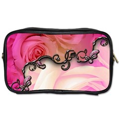 Decorative Elegant Roses Toiletries Bag (one Side) by FantasyWorld7