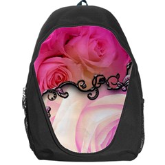 Decorative Elegant Roses Backpack Bag by FantasyWorld7