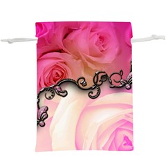 Decorative Elegant Roses  Lightweight Drawstring Pouch (xl) by FantasyWorld7