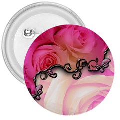 Decorative Elegant Roses 3  Buttons by FantasyWorld7