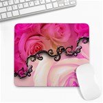 Decorative Elegant Roses Large Mousepads Front