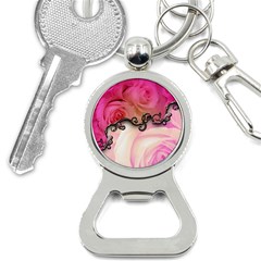 Decorative Elegant Roses Bottle Opener Key Chain by FantasyWorld7