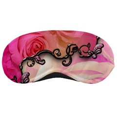 Decorative Elegant Roses Sleeping Mask by FantasyWorld7