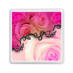 Decorative Elegant Roses Memory Card Reader (square) by FantasyWorld7