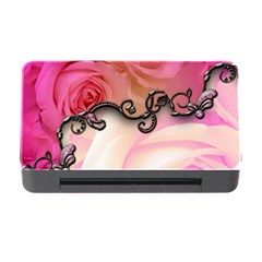 Decorative Elegant Roses Memory Card Reader With Cf by FantasyWorld7