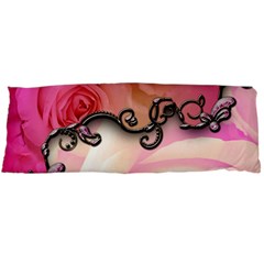 Decorative Elegant Roses Body Pillow Case (dakimakura) by FantasyWorld7