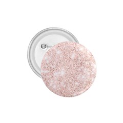 Rose Gold Pink Glitters Metallic Finish Party Texture Imitation Pattern 1 75  Buttons by genx