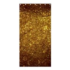 Gold Glitters Metallic Finish Party Texture Background Faux Shine Pattern Shower Curtain 36  X 72  (stall)  by genx