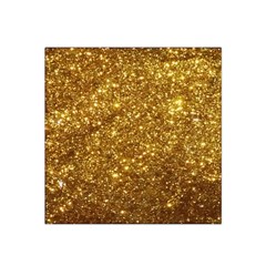 Gold Glitters Metallic Finish Party Texture Background Faux Shine Pattern Satin Bandana Scarf by genx