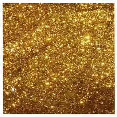 Gold Glitters Metallic Finish Party Texture Background Faux Shine Pattern Wooden Puzzle Square by genx