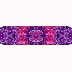 Flowers And Purple Suprise To Love And Enjoy Large Bar Mats by pepitasart