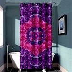 Flowers And Purple Suprise To Love And Enjoy Shower Curtain 36  x 72  (Stall)  Curtain(36 X72 ) - 33.26 x66.24  Curtain(36 X72 )