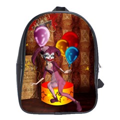 Cute Little Harlequin School Bag (xl) by FantasyWorld7