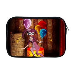 Cute Little Harlequin Apple MacBook Pro 17  Zipper Case