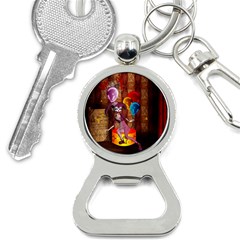 Cute Little Harlequin Bottle Opener Key Chain by FantasyWorld7