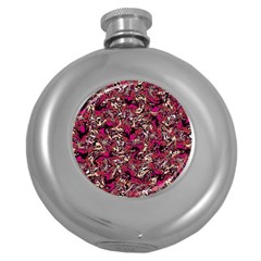 Ab 91 Round Hip Flask (5 Oz) by ArtworkByPatrick