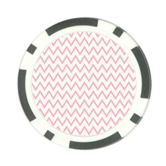 Chevrons Roses Poker Chip Card Guard (10 Pack) by kcreatif