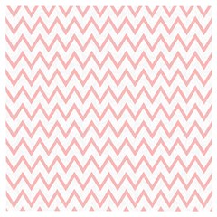 Chevrons Roses Wooden Puzzle Square