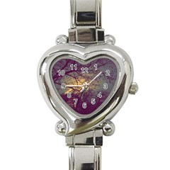 Tour Eiffel Paris Photo Heart Italian Charm Watch by kcreatif