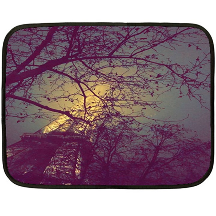 Tour Eiffel Paris Photo Fleece Blanket (Mini)