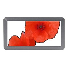 Coquelicots Fleurs Memory Card Reader (mini) by kcreatif