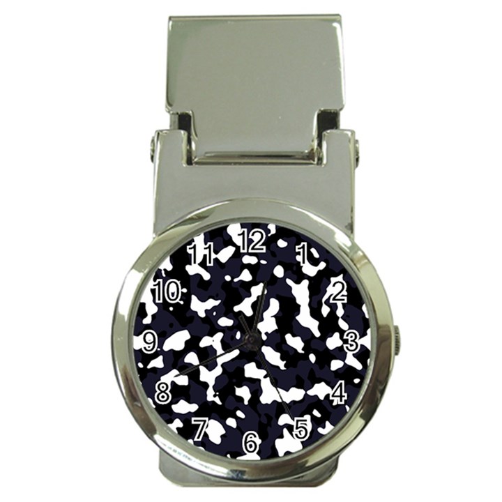 Camouflage bleu Money Clip Watches