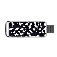 Camouflage Bleu Portable Usb Flash (two Sides) by kcreatif