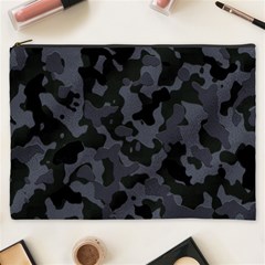 Camouflage Violet Cosmetic Bag (xxxl) by kcreatif