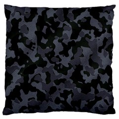 Camouflage Violet Large Flano Cushion Case (two Sides) by kcreatif