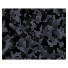 Camouflage Violet Double Sided Flano Blanket (medium)  by kcreatif