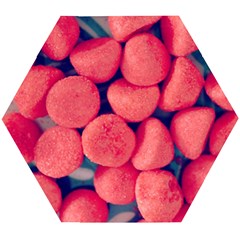 Fraise Bonbons Wooden Puzzle Hexagon