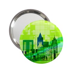 Architecture Skyline 2 25  Handbag Mirrors by Wegoenart