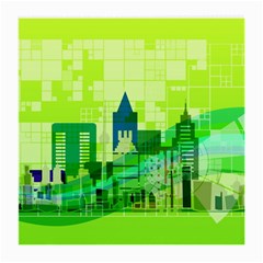 Architecture Skyline Medium Glasses Cloth by Wegoenart