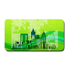 Architecture Skyline Medium Bar Mats by Wegoenart