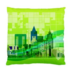 Architecture Skyline Standard Cushion Case (two Sides) by Wegoenart