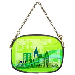 Architecture Skyline Chain Purse (two Sides) by Wegoenart