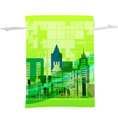 Architecture Skyline  Lightweight Drawstring Pouch (xl)