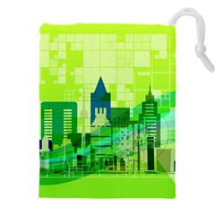 Architecture Skyline Drawstring Pouch (4xl)