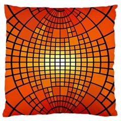 Pattern Background Rings Circle Standard Flano Cushion Case (two Sides) by Wegoenart