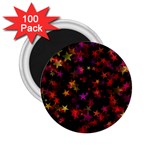 Seamless Star Texture Christmas 2.25  Magnets (100 pack)  Front