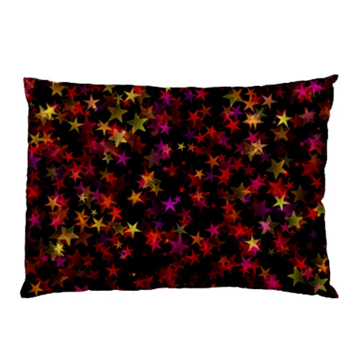 Seamless Star Texture Christmas Pillow Case