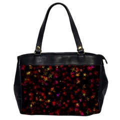 Seamless Star Texture Christmas Oversize Office Handbag