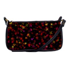 Seamless Star Texture Christmas Shoulder Clutch Bag