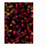 Seamless Star Texture Christmas Small Garden Flag (Two Sides) Front