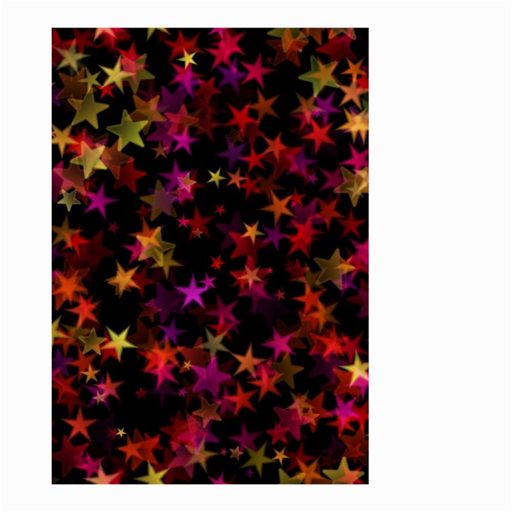 Seamless Star Texture Christmas Small Garden Flag (Two Sides)