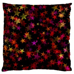 Seamless Star Texture Christmas Large Cushion Case (One Side)