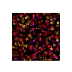 Seamless Star Texture Christmas Satin Bandana Scarf